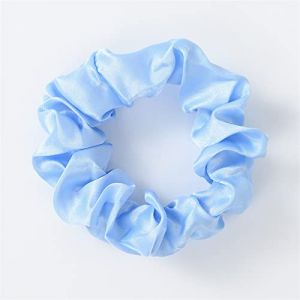 Ceinture de cheveux pour femmes Paquet de 10 chouchous en soie for cheveux sommeil for cheveux bouclés avec bande élastique soie cheveux cravates cordes chouchous ensemble for femmes filles Ceintures (yongjishop, neuf)