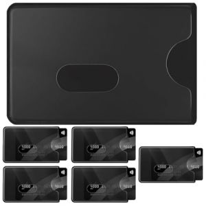 JRYXDS 6 Pi&egrave;ces Protection Carte Bancaire Porte Carte Anti Rfid Et Nfc Protege Carte Bancaire Etui Carte Bancaire Anti Piratage Pour Vous Prot&eacute;ger Du Vol De Donn&eacute;es (xupeipeiouzhoudianpu, neuf)