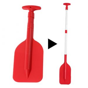 Pagaie T&eacute;lescopique, Pagaie Paddle en Aluminium Pagaies De Stand Up, Pagaies De Kayak R&eacute;glable pour Paddleboard, Rame Paddle De Canoe D&eacute;montable pour Cano&euml; Bateau Pneumatique Kayak (haptewan, neuf)