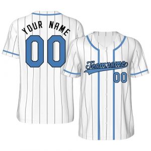 Maillot de Baseball Personnalis&eacute; Imprim&eacute; Nom Num&eacute;ro Chemises de Baseball Chemise &agrave; Boutons pour Hommes/Femmes/Jeunes S-4XL (Shender, neuf)