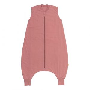 schlummersack Slumbersac gigoteuse à pieds été pour enfant 1.0 Tog 120 cm légère et douce, Rose pastel | Turbulette avec jambes, taille 120-130 cm, pour été & printemps (Schlummersack, neuf)