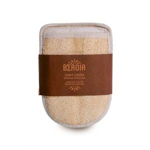 Beroia Gant loofah - Gant exfoliant pour hammam - Gommage Traditionnel (BERO&Iuml;A, neuf)