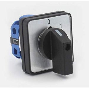 Sélecteur rotatif de 220 V, 20 A, 2 positions, 1 pôle, 4 bornes, interrupteur de changement de caméra rotative universel, interrupteur de marche arrière du moteur électrique (Vogueing Tool, neuf)