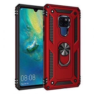 BestST Coque Huawei Mate 20X, Coque Huawei Mate 20X, Etui Housse de Protection Antichoc Durable Résistante 2 en 1 Hybride PC Robuste + TPU Souple pour Huawei Mate 20X + Verre trempé (BestST, neuf)
