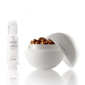 COCUNAT - Clinical Beauty Filler + The Real C - Traitement Anti-âge Intégral - Action Anti-Rides Puissante - Réduit les Imperfections et les Rides - Éclaircit et Elastifie (COCUNAT, neuf)
