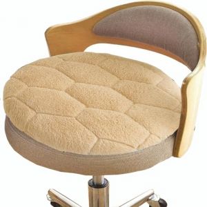Coussin/Galette de Chaise Ronde 40cm/35cm/30cm/45cm Antidérapants Coussin de Siège Rond Exterieur/Intérieur Coussin D'assise Rond Jardin, Cuisine, Bureau, Salle à Manger(H15,Diameter 30cm) (POSTTER SHOP, neuf)