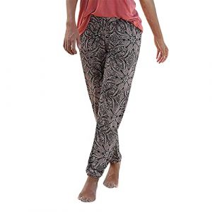 G&eacute;n&eacute;rique Pantalon Fluide Femme &Eacute;t&eacute; Boho Harem D&eacute;contract&eacute; Taille Haute Floral Imprimer &Eacute;lastiqu&eacute;e Pants Baggy L&eacute;ger Yoga Plage Sarouel avec Poches (YINYUAN（Livraison en 5 &agrave; 8 jours), neuf)