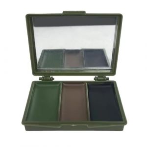 Face Camouflage Makeup - Compact | Peinture Faciale De Chasse Multicolors, Maquillage Des Couleurs De Camouflage, Peinture Camouflage Et Peinture Corporelle, Maquillage Ext&eacute;rieur R&eacute;sistant &Agrave; (ruixiake, neuf)