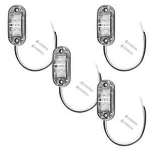 WZWZO Feux de Gabarit pour Remorque, 4 Pièces Feu de Gabarit Remorque, Feux de Gabarit, Feux de Gabarit Camping Car, Feu de Gabarit Camping Car, Feu de Gabarit, Feux de Gabarit Led 12v/24v (SUSAN ALICE MORROW-, neuf)