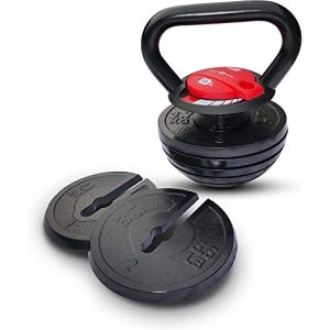 &Eacute;quipement de Musculation RPM Power - id&eacute;al pour Les s&eacute;ances d'entra&icirc;nement &agrave; Domicile, la Musculation et Le d&eacute;veloppement Musculaire pour Les Hommes et Les Femmes. (Kettlebell Ajustable 18KG) (Powerspin, neuf)