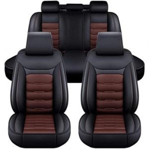 Ufgwhirl Housses Si&egrave;ge Voiture pour Nissan Qashqai I J10 2007-2014 Protection Si&egrave;ge Voiture Ensemble Housses Avant et Arri&egrave;re,Confortable Antid&eacute;rapants Et Respirant,Black Coffee (QSLPLBHDLX, neuf)