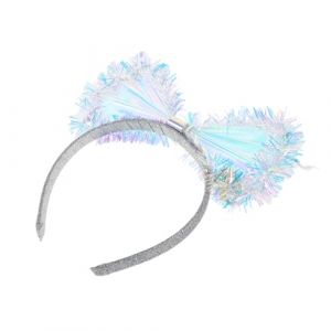 COSMEVIVI Cerceau De Tête D'arc Brillante Cerceau De Cheveux De Fête Brillante Bande De Clignotement Lumineux Bandeau Arc Filles Bandeau De Fête Bande De Cheveux Arc Filles Éclairage Pvc (Boochan, neuf)