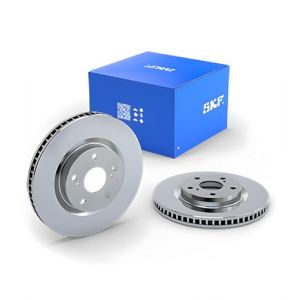 2x SKF Disque de frein VKBD 80070 V2 pour JUKE (F15) 43,9mm 296mm (Teile-Online24, neuf)