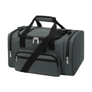 ZZY Petit Sac de Sport, Sac de Fitness 25L, Sac de Voyage &agrave; Emporter avec Vous pour Les Voyages de Weekend (Gris, 25L) (iFARADAY-FR, neuf)