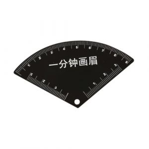 Sharplace R&egrave;gle &agrave; sourcils pour d&eacute;butants, mod&egrave;le l&eacute;ger et professionnel avec guide d'arc, Forme D'&eacute;ventail (RT Technology, neuf)