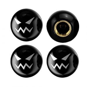 Bouchons de tige de valve – Bouchons de voiture pour pneus – Lot de bouchons de valve de pneu robustes à visser – Accessoires automobiles Fanelod (yerfie, neuf)
