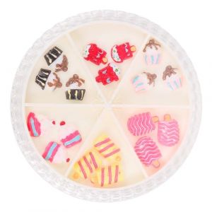 Ipetboom Stickers De Nail Art Bonbon Décorations Élégantes Pour Manucure Accessoires De Décoration Pour (KinRoZ, neuf)