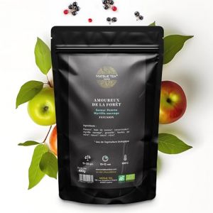 Matsue Tea - Amoureux de la F&ocirc;ret - Tisane en vrac - Pomme & Myrtille Sauvage - Qualit&eacute; Premium - Tisane Fruit&eacute;e et Florale - 100 g (MATSUE TEA, neuf)