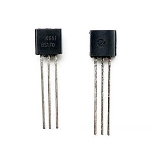 Tecnostore BS170 N-CH Mosfet Lot de 5 transistors 60 V 500 mA (SPC-BOUTIQUE, neuf)