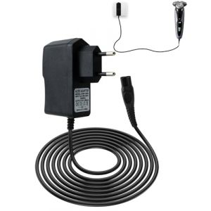 Chargeur 15V 0.36A Compatible avec Philips, Câble de Charge HQ8505 pour Rasoir Série 3000 5000 7000 9000, Voyant LED, Sécurité et Protection pour Tondeuse et Rasoir (ZhangYinWen, neuf)