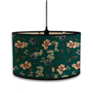 Morbuy Abat-Jour en Bambou Diam&egrave;tre 30cm, Abat-Jour Rond E27 Chambre Suspension Luminaire Rechange, pour Lampe de Chevet, Lampe de Table, Lampadaire, Luminaire Plafond (Vert Fonc&eacute;) (Morbuy, neuf)