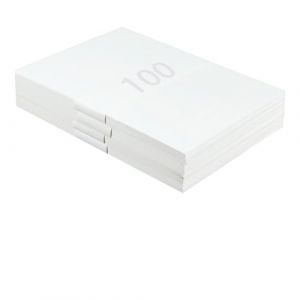 Flewdart 100pcs papier de riz a4 (297x210mm) imprimable épaissir, feuille rice paper xuan chinois pour calligraphie chinoise japonaise Papier Xuan mi-cuit (Papier Xuan mi-cuit blanc) (ZIHANGEU, neuf)