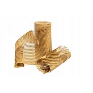 OliveBird papier d'emballage nid d'abeille 50cmx250 mètres (125m²) matériel d'emballage papier rouleau matériau de remplissage rouleau d'emballage papier kraft pour déménagement emballages (OliveBird®, neuf)
