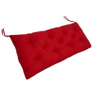 MSNCS Coussin De Banc De Meubles D'extérieur Interieur,Coussin De Siège De Fenêtre 100x50 110x50cm 120x50,Antidérapant, Coussins De De Jardin, pour Baie Vitrée/Canapé/Terrasse(Rouge,110x50cmx8cm) (geenahont, neuf)