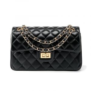 MOSAMHUA Sac &Eacute;paule en Cuir Premium &agrave; Motif Diamant&eacute; | Chic Tweed-Style Lani&egrave;re en Chaine Crossbody | Luxury Fashion avec Sensibilit&eacute; &Eacute;l&eacute;gante (VELVINI, neuf)