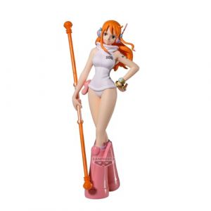 Banpresto Figurine d'action Nami One Piece - The Shukko - Ver Egghead 16 cm - Multicolore BP29204P - Figurine à Collectionner - Optimal pour Les Fans d'Anime (Genki-dama, neuf)