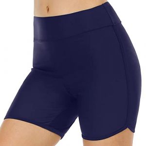 Femme Grandes Tailles Cycliste de Bain à séchage Rapide Legging de Bain Femme - Short de Bain Long Femme Plage - Bas Maillot de Bain Shorty Short de Bain Femme Long Maillot de Bain Femme Shorty (PINTUTU SEXY, neuf)