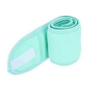 Fdit Enveloppement de Cheveux de Maquillage pour Salon de beaut&eacute; adapt&eacute; au Sauna de Studio de Danse en Tissu (Bandeau fourmi vert clair) (Xiayixue, neuf)