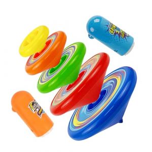 Toyvian 1 Ensemble Toupie pour Enfants Empileur &agrave; Empiler sur Le Bureau &agrave; Trier Et &agrave; Empiler Kit Gyroscope Empilable Hauts Empilables pour Enfants Toupies Plastique (TXINNG, neuf)