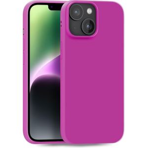 MyGadget Coque pour iPhone 14 - Case TPU Souple - Cover Protection Extra Fine & L&eacute;g&egrave;re - &Eacute;tui Color&eacute; Anti Choc et Rayures - Rose Mat (DBSW Trading GmbH, neuf)