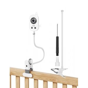 GHB UU24 Support &agrave; clip pour moniteur de b&eacute;b&eacute; 2,4 GHz Support flexible pour cam&eacute;ra GHB 720 HD Mod&egrave;le 2023 (Baaletc, neuf)