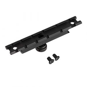 ToopMount Tactique Rail de Montage 20mm Weaver Rail Mount Aluminium Picatinny Rail Set pour M4 / M16 Poign&eacute;e de Transport 15A Airsoft Chasse (ToopMount, neuf)