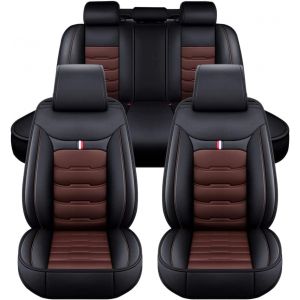 Housse de Si&egrave;ge de Voiture pour BMW X1 F48 X1 2.Gen 2015-2019 2020 2021 2022 2023, 5 Seat Fait sur Mesure Cuir Housse Siege, Avant et Arri&egrave;re Couvre Si&egrave;ge Interieur Accessoires (VigorMotive, neuf)