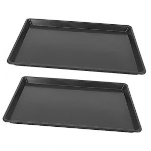 Garneck 2pi&egrave;ces Plateau De Cage pour Oiseaux Et Chiens Remplacement du Fond De Cage pour Petits Animaux Bac pour &Eacute;viter Les Salissures Et Faciliter Le Nettoyage (MinghuiD, neuf)