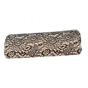 FRCOLOR Oreiller Clou Oreiller De Main De De Bras D'ongle Trousse De Manucure Support De Poignet Feuille D'ongle Pratique De La Main Des Ongles Trousse à Ongles Clous En Tissu Black (Laners, neuf)