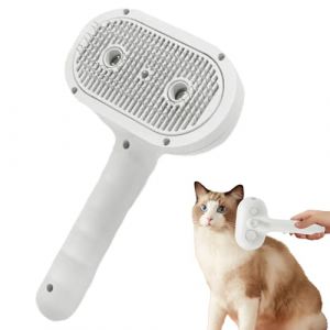 Brosse à vapeur pour chat, rechargeable par USB, anti-statique | Brosse de toilettage pour chien | Pour chat, chien, chiot, petits animaux, lapin (youci, neuf)