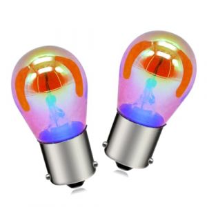 SOFOC-1156 BA15S PY21W Ampoule halog&egrave;ne pour clignotant Feux de frein Remplacement des feux avant/arri&egrave;re pour voiture/moto etc. 12V 21W Ambre Jaune facile &agrave; installer 2 pi&egrave;ces (Sofoc-EU, neuf)