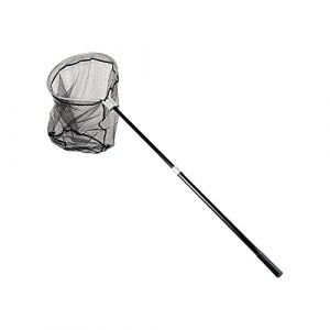 Stromberg's Épuisette télescopique 50 cm, Nylon, Noir, Pêche, Filet de Pêche, Épuisette (Ferme de Beaumont, neuf)