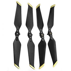 OTOTEC Lot de 4 h&eacute;lices dor&eacute;es compatibles avec DJI Mavic 2 Pro et Mavic 2 Zoom Drone Tip 8743F Faible bruit &agrave; d&eacute;gagement rapide (Flashice, neuf)