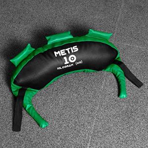METIS Sac Lesté Bulgare Power Bag - 5kg à 25kg | Sac Crossfit pour Fitness, Musculation, Gainage & Squat Training (10kg) (Net World France, neuf)