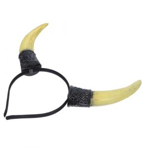 Ipetboom -tête Cornes De Taureau, Accessoire Pour Déguisement D'halloween Ou De Noël, Accessoire Pour Déguisement De Vache (Cowan Micro, neuf)