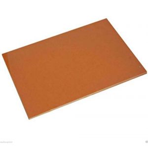 Sankuai Plaque Plate de résine phénolique 1pc Bakélite 1/2/3 / 5mm d'épaisseur de différentes Tailles pour Les Machines PCB (Taille : 5 x 300 x 300mm) (Qiyixuan Trading Shop, neuf)