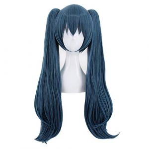 Tokyo Ghoul Saiko Yonebayashi Cosplay perruques longues ondulées cheveux synthétiques Perucas Anime Costume perruque + casquette de perruque KUMZ8239 (good stuff A, neuf)