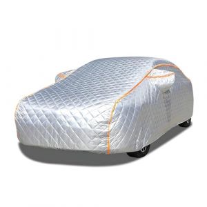 Bâche Voiture Extérieur Anti Grêle pour Jaguar XJ8,Bâche Voiture Imperméable Protection Tous Temps,Housse Voiture en Coton Épais, Anti-UV, Résistante aux Rayures chsy (TCUTEUS, neuf)