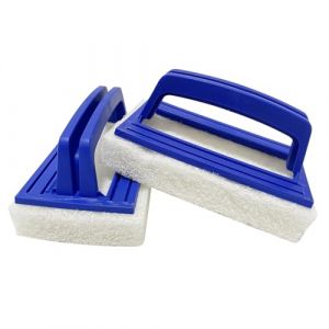 Cosmpeak 2 Pièces Brosse de Piscine avec Poignée Brosse Ligne d'eau Brosse Piscine Nettoyage Brosse de Nettoyage de Piscine Brosses éponge de Piscine pour Spa Petites Piscines Baignoires (Cosmpeak, neuf)