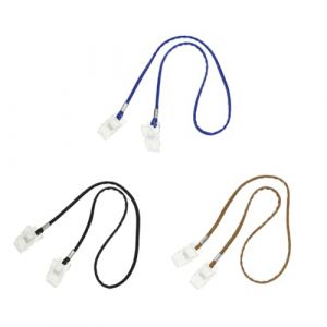 Warmhm 3 Pi&egrave;ces Porte-serviette Pinces &agrave; Bavoirs Fournitures De Masque Pinces &agrave; Bavette Pour Tablier Pinces &agrave; Serviettes Polyvalentes Masque Anti-perte De Corde Le Fer (Demetrius Rick, neuf)